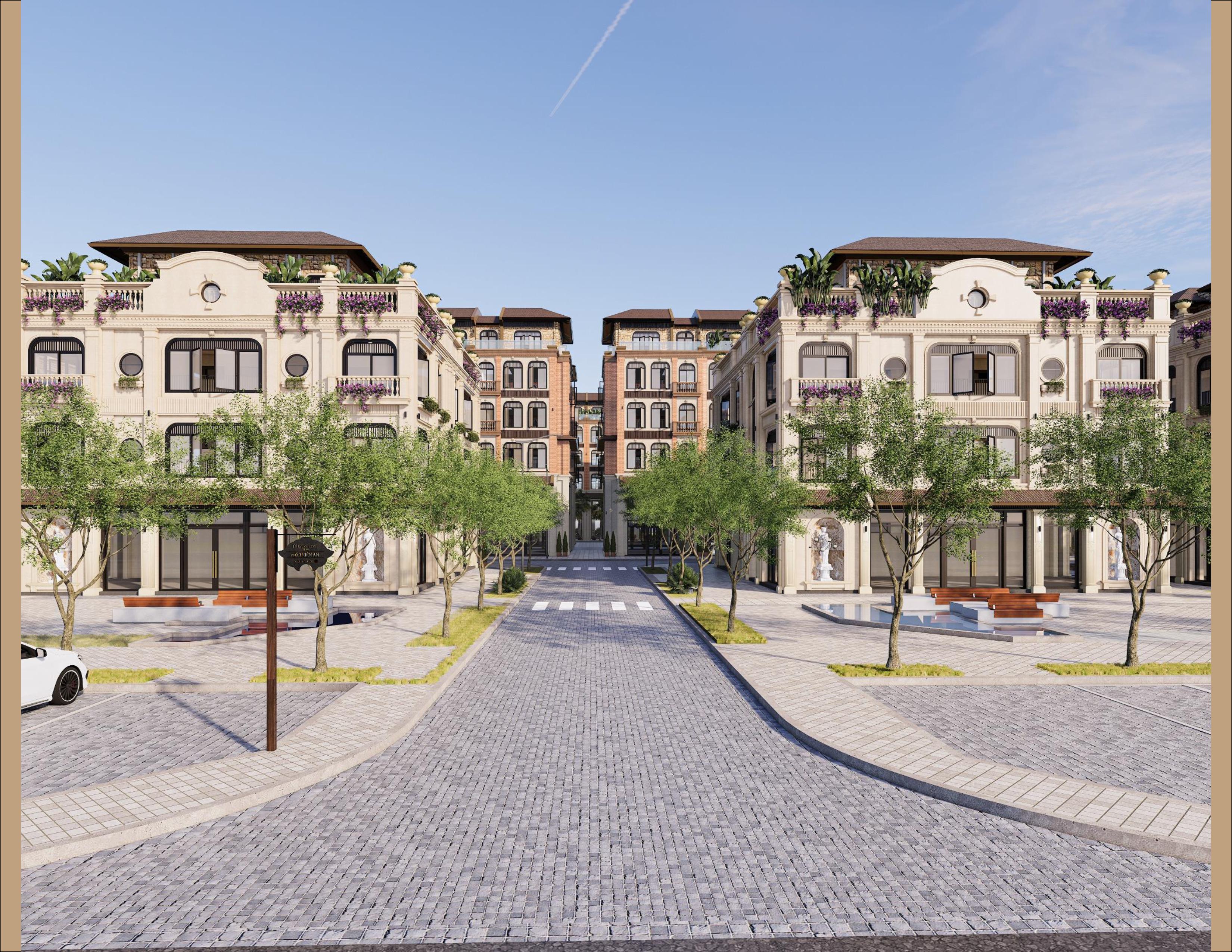 Exterior design ideas for townhouses and villas