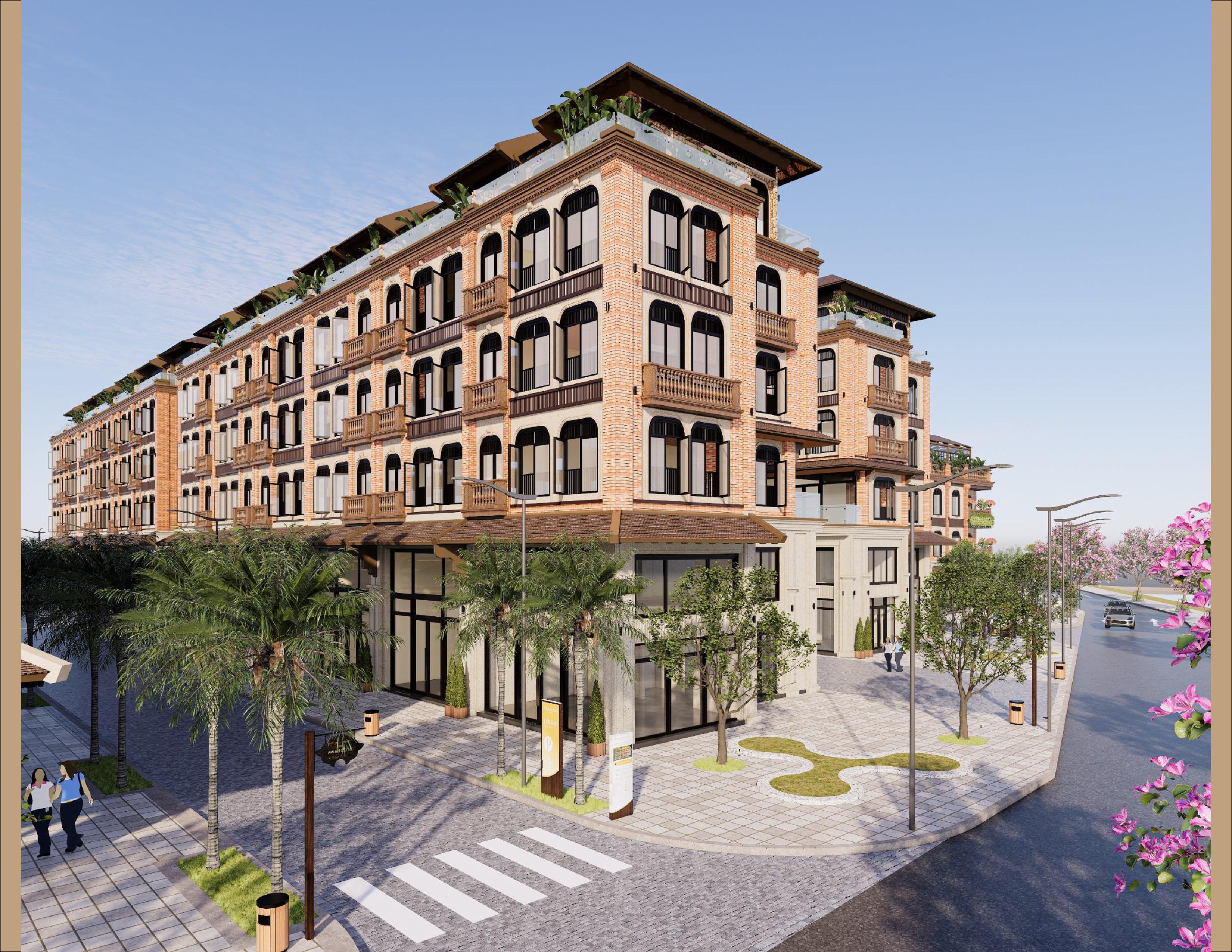 Exterior design ideas for townhouses and villas