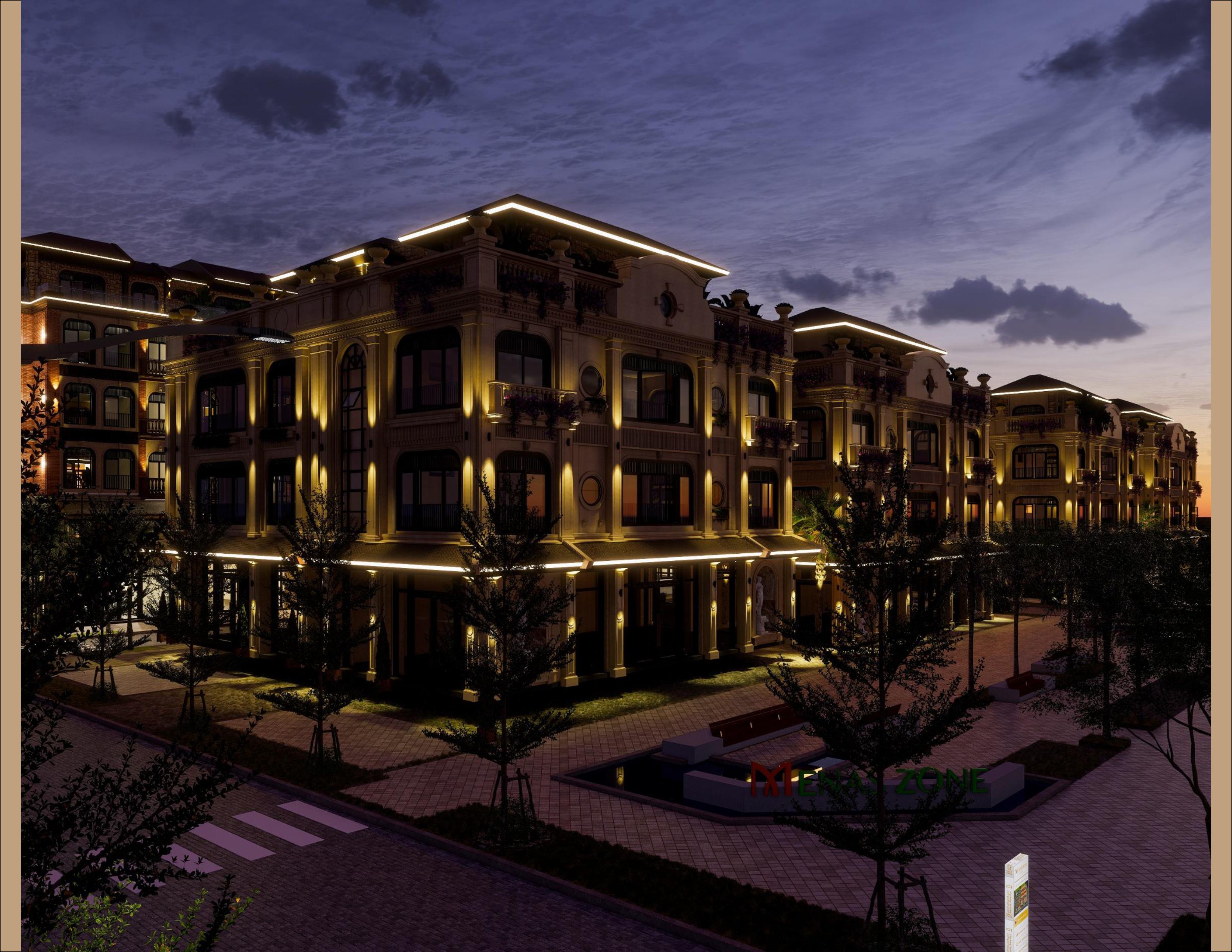 Exterior design ideas for townhouses and villas