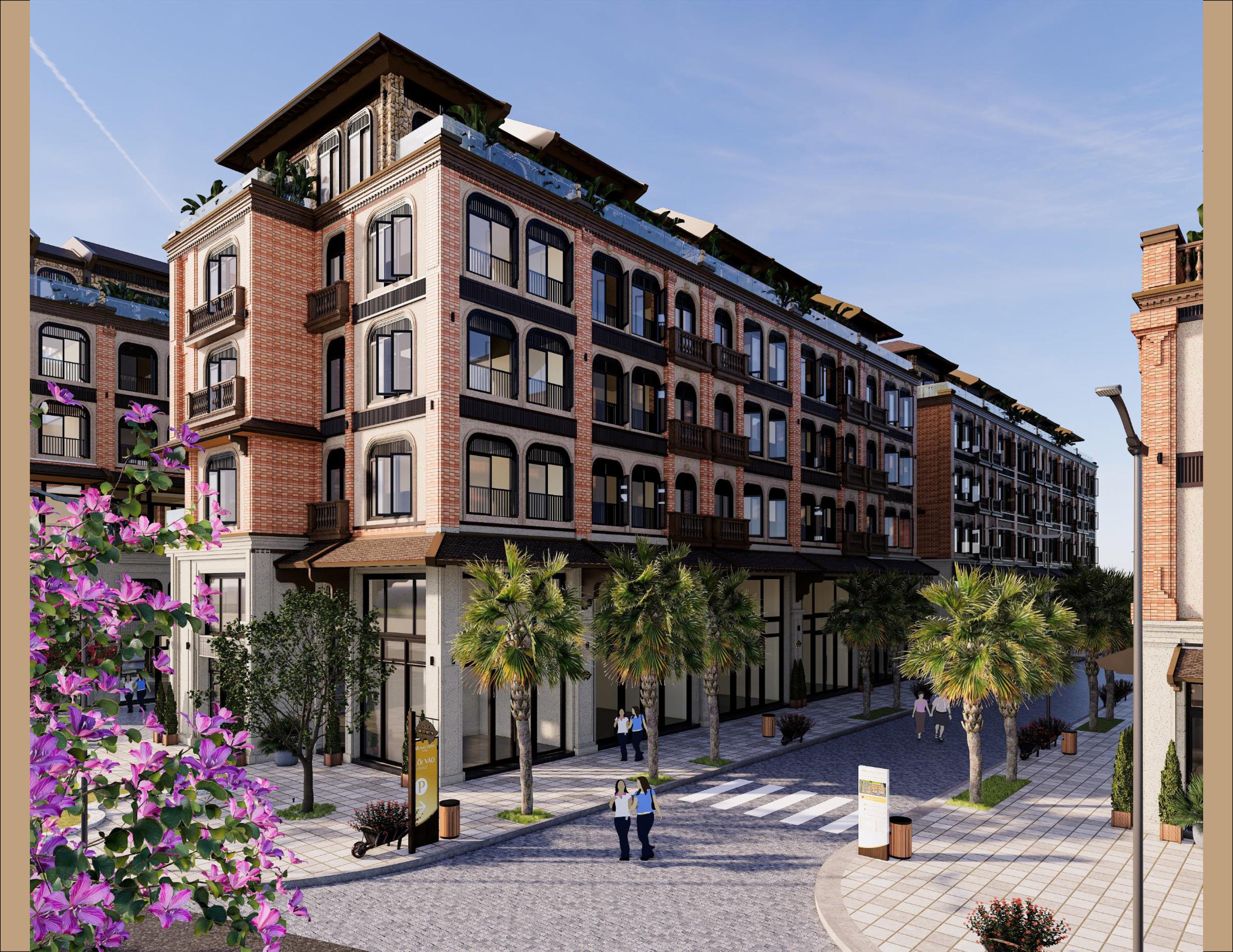 Exterior design ideas for townhouses and villas