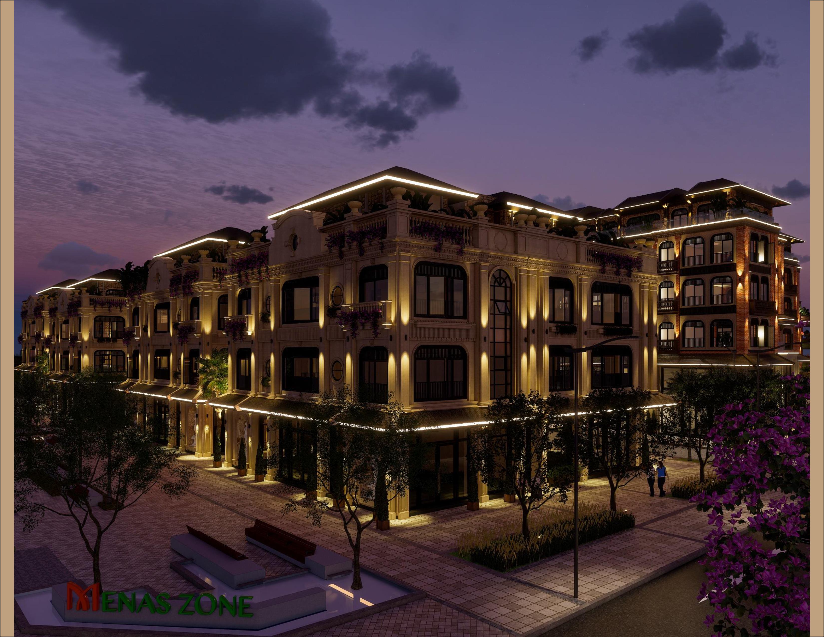 Exterior design ideas for townhouses and villas