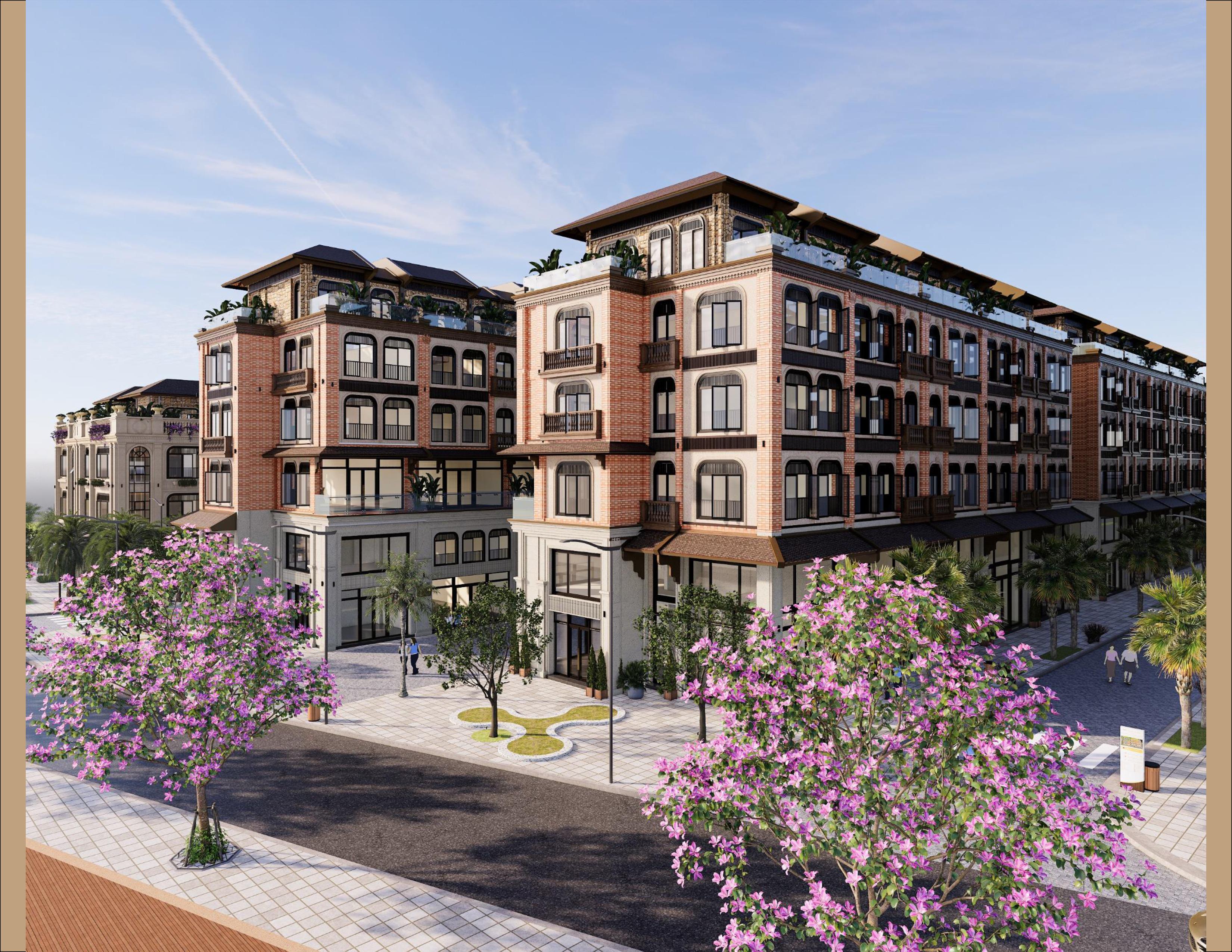 Exterior design ideas for townhouses and villas