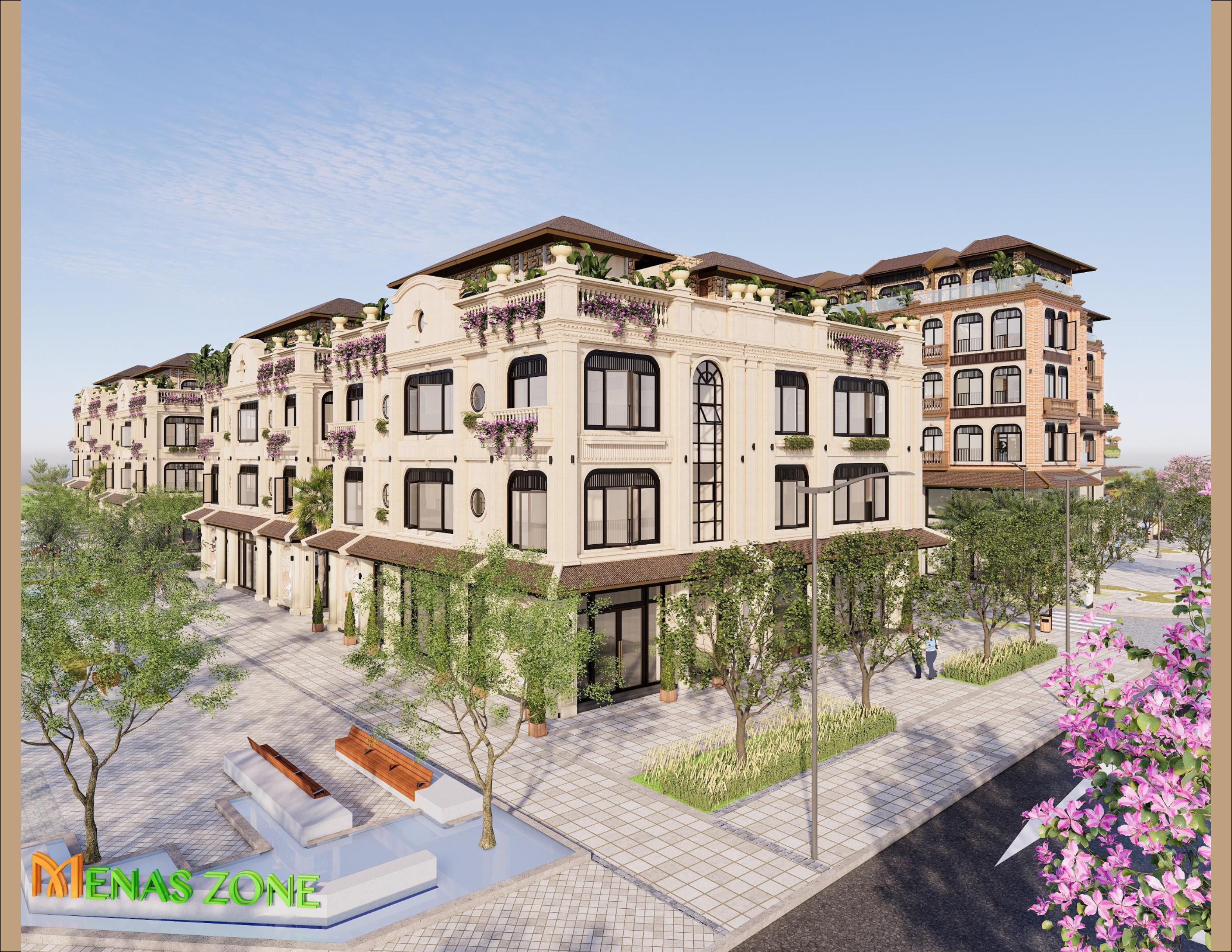 Exterior design ideas for townhouses and villas