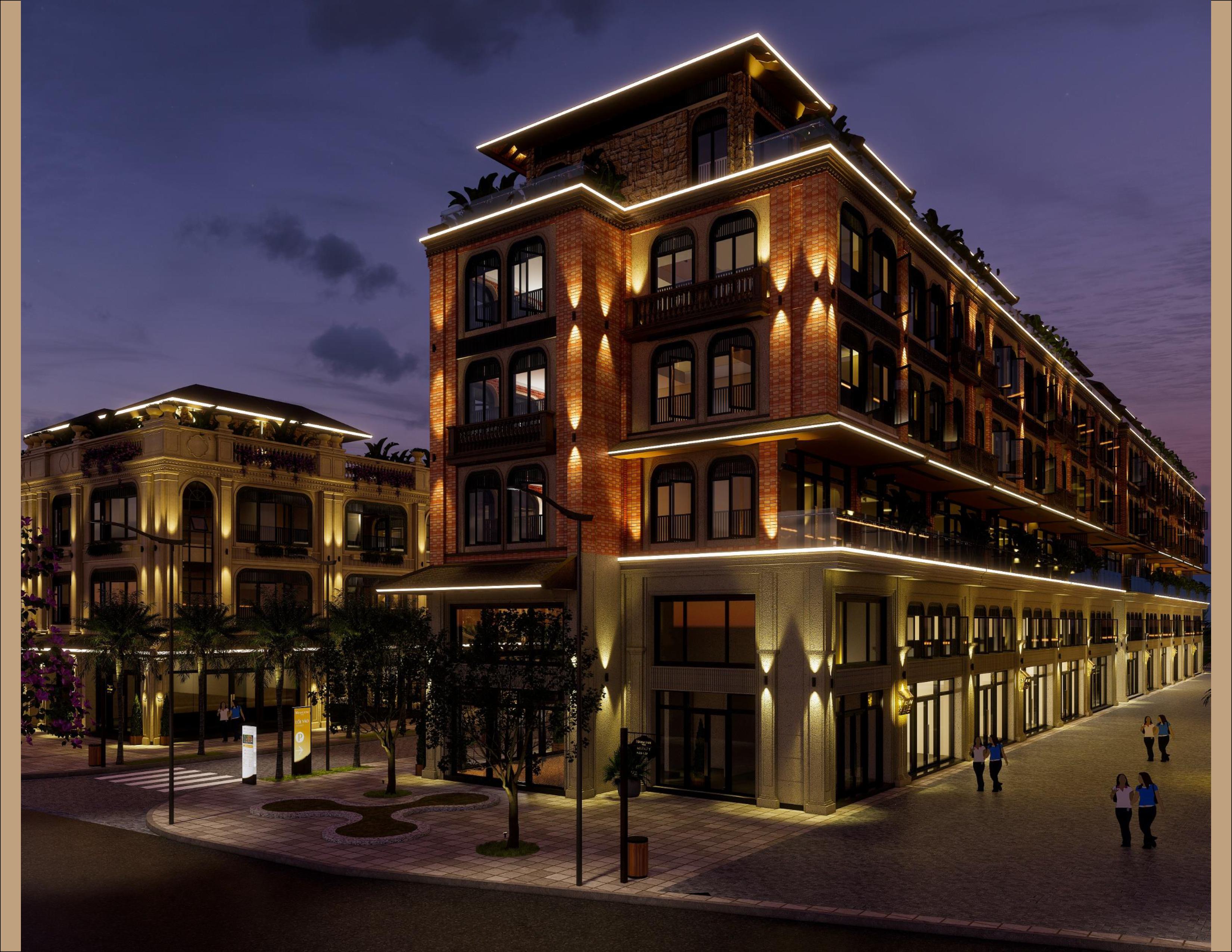 Exterior design ideas for townhouses and villas